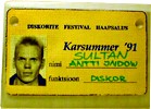 KARSUMMER '91 (26.-27. juuli, Haapsalu Loss)