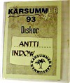 KARSUMMER '93 (16.-17. juuli, Haapsalu Loss)