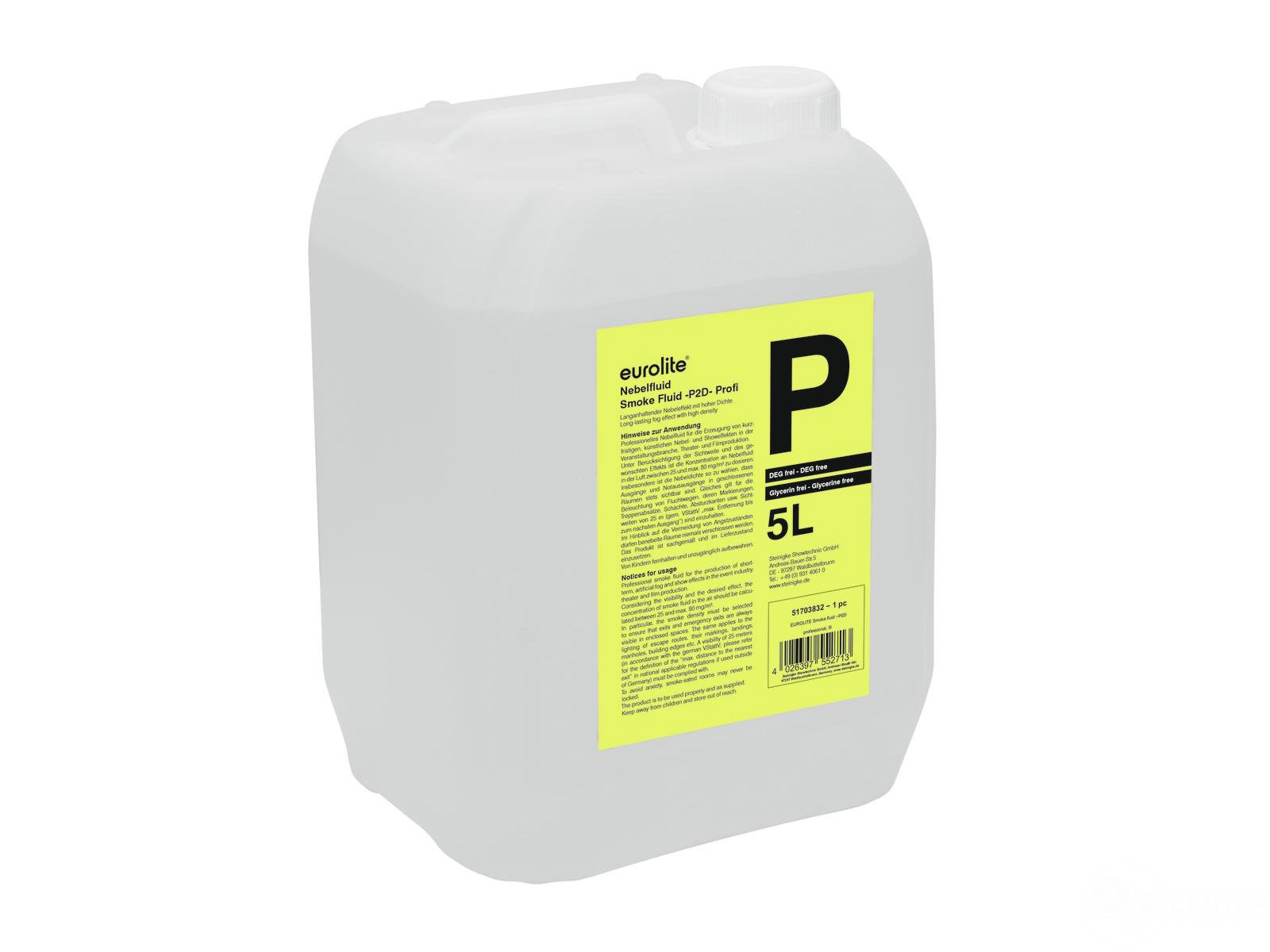Eurolite Smoke Fluid -P2D- Profi 5L